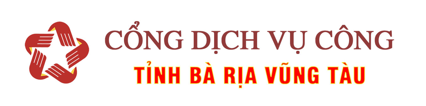 Cổng dịch vụ công tỉnh Bà Rịa - Vũng tàu